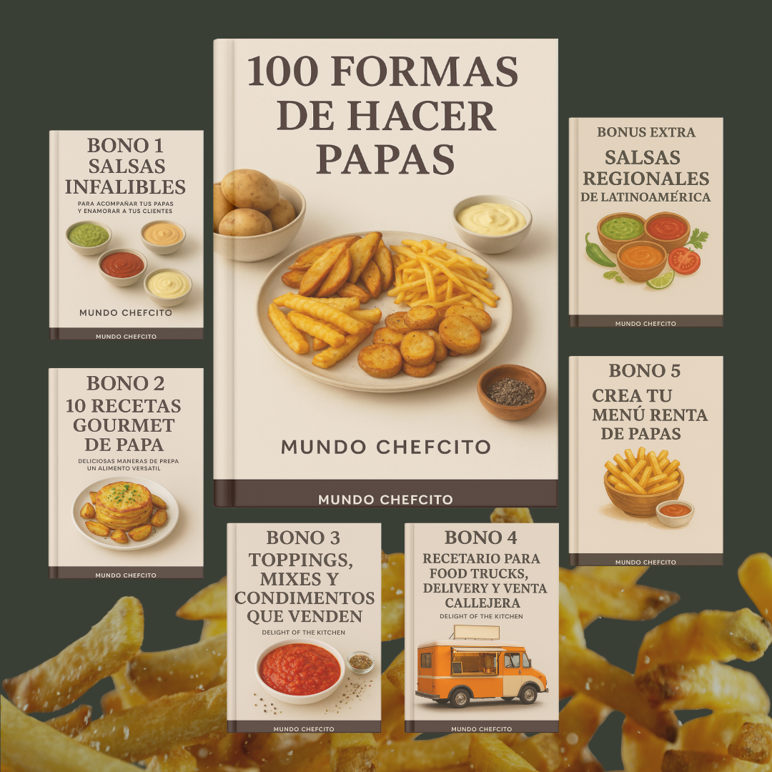 Recetas: 100 Formas de hacer papas.
